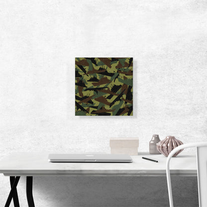 Green Camo Camouflage Navy Battleship Pattern