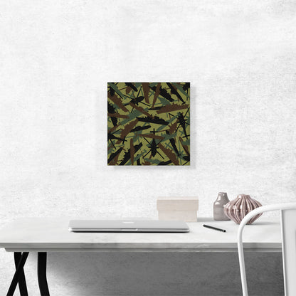 Navy Army Green Brown Black Camo Camouflage Pattern