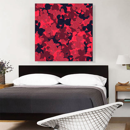 Pink Black Camo Camouflage Teddy Bear Pattern
