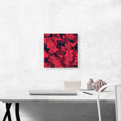 Pink Black Camo Camouflage Teddy Bear Pattern