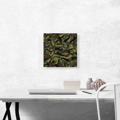Army Green Black Camo Camouflage Planes Pattern