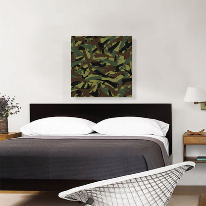 Army Green Black Camo Camouflage Planes Pattern