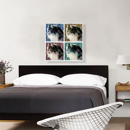 Persian Cat Breed Collage