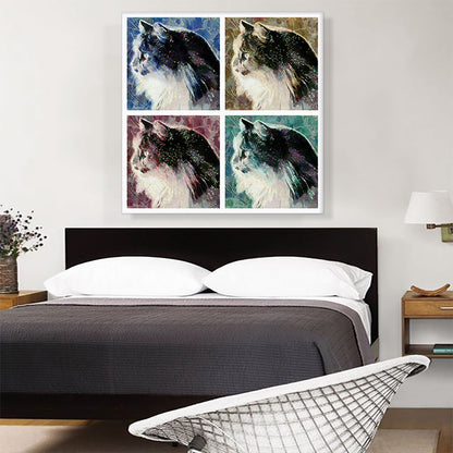 Persian Cat Breed Collage
