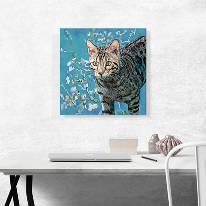 Savannah Cat Breed Teal