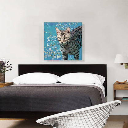 Savannah Cat Breed Teal