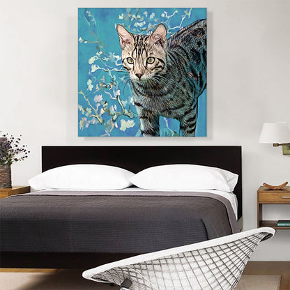 Savannah Cat Breed Teal