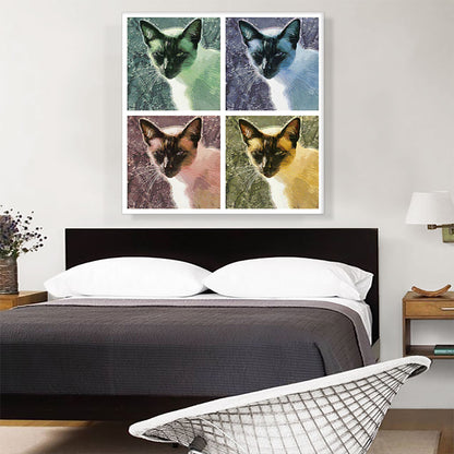 Snowshoe Cat Breed Collage