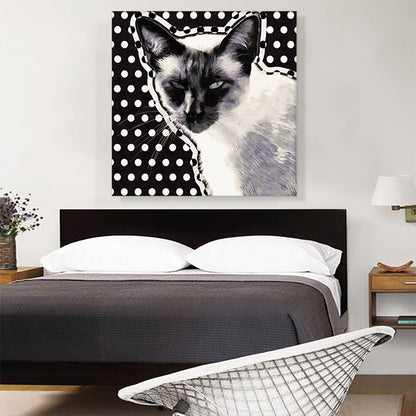 Snowshoe Cat Breed Dots