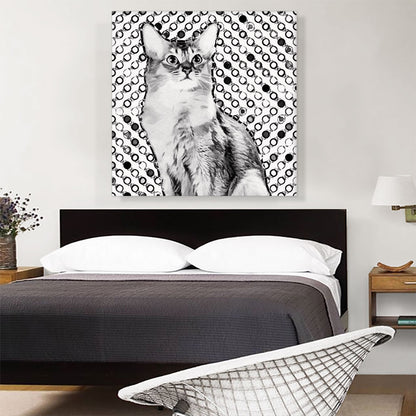 Somali Cat Breed Dots