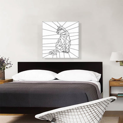 Geometric Cat Line