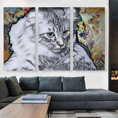 American Curl Cat Breed Multicolor