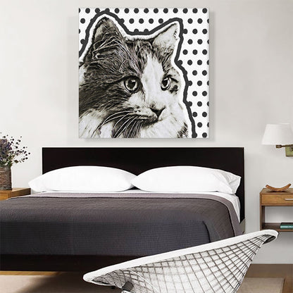 Angora Cat Breed Black Dots
