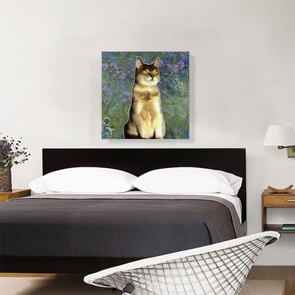 Abyssinian Cat Breed Garden