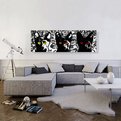 Bombay Cat Breed Bright Eyes Panoramic