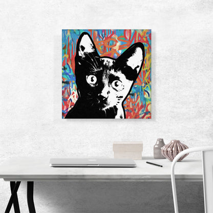 Bombay Cat Breed Graffiti