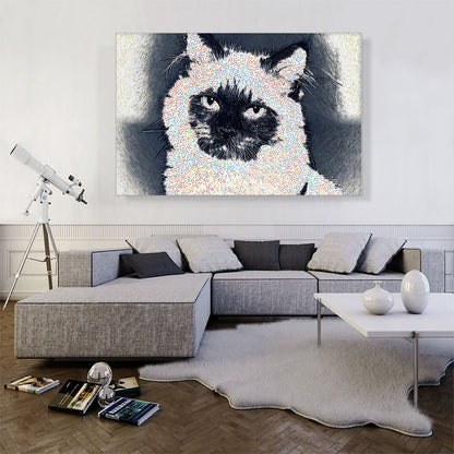 Himalayan Cat Breed Dots