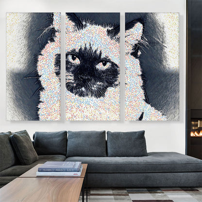Himalayan Cat Breed Dots