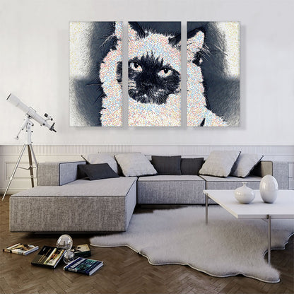 Himalayan Cat Breed Dots