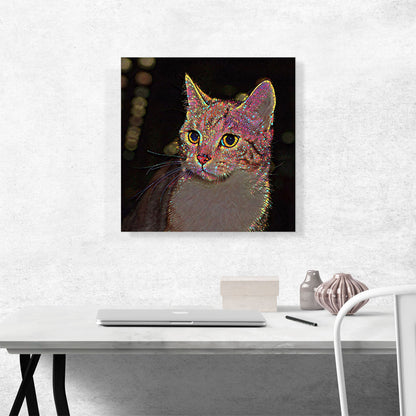 Munchkin Cat Breed Bright Dots