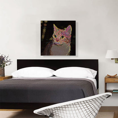Munchkin Cat Breed Bright Dots