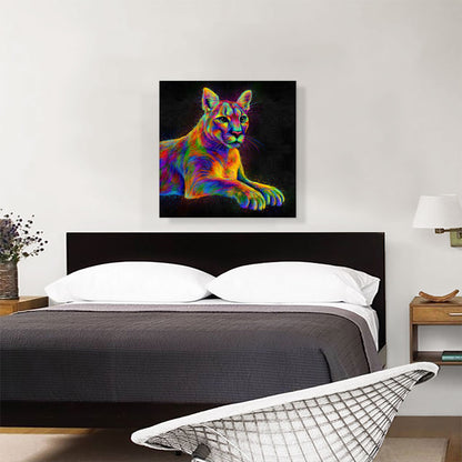 Cougar Colorful Animal