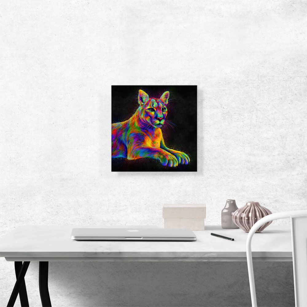 Cougar Colorful Animal