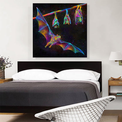 Bat Chiroptera Flying Hanging