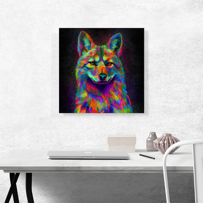 Coyote Colorful Animal