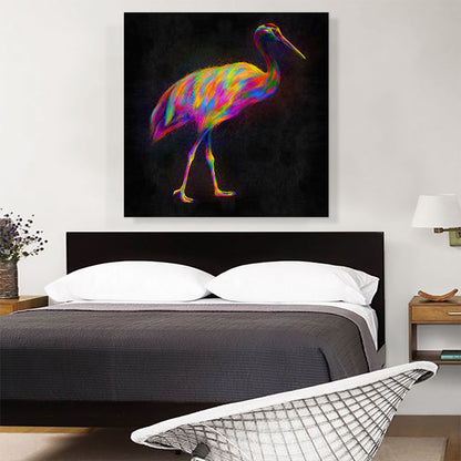 Crane Colorful Animal Bird