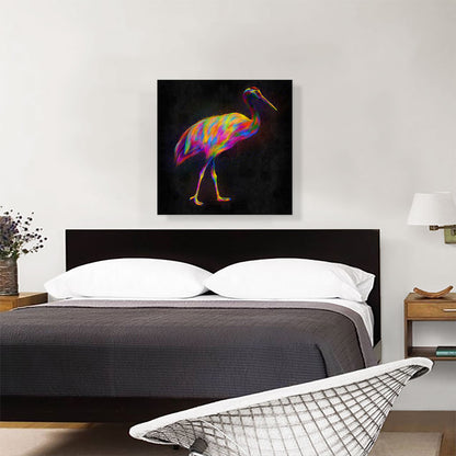 Crane Colorful Animal Bird