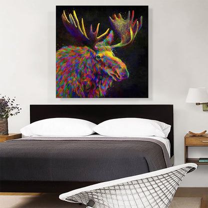 Bull Moose Elk Antlers