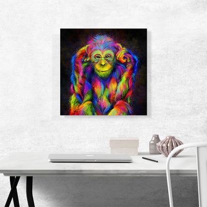 Chimpanzee Chimp Monkey Africa Great Ape