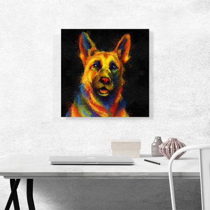 German Shepherd Police Dog
