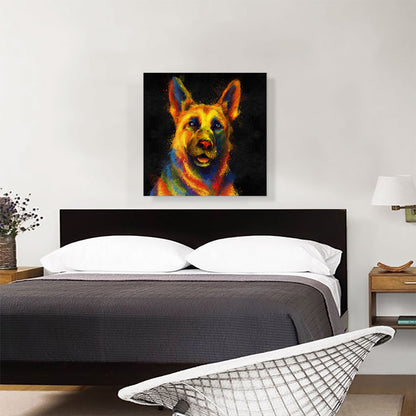 German Shepherd Police Dog