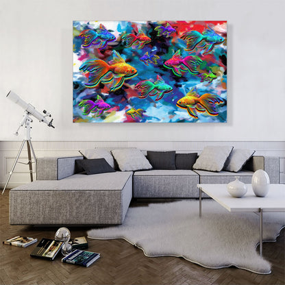 Goldfish Freshwater Aquarium Fishes Rectangle