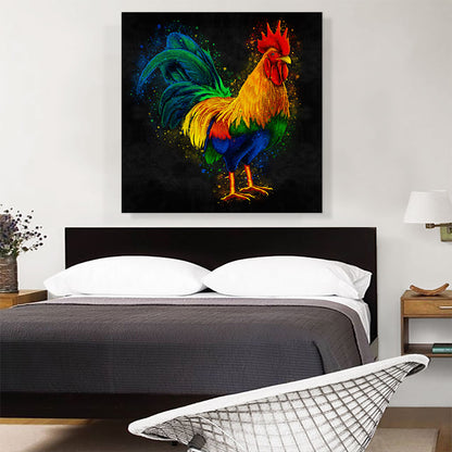 Rooster Bird Farm Animal
