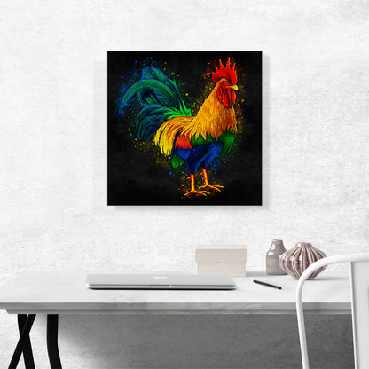 Rooster Bird Farm Animal