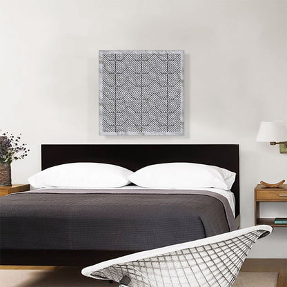 Art Deco Diamond Black Geometric Design