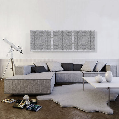 Art Deco Diamond Black Geometric Panoramic