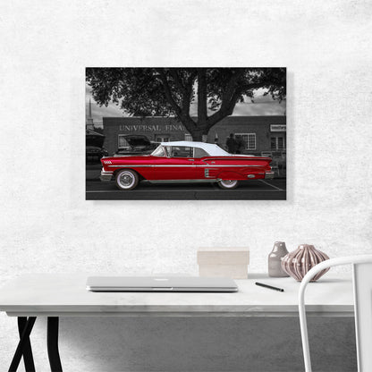 Red Vintage Car