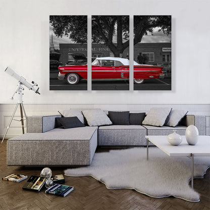Red Vintage Car