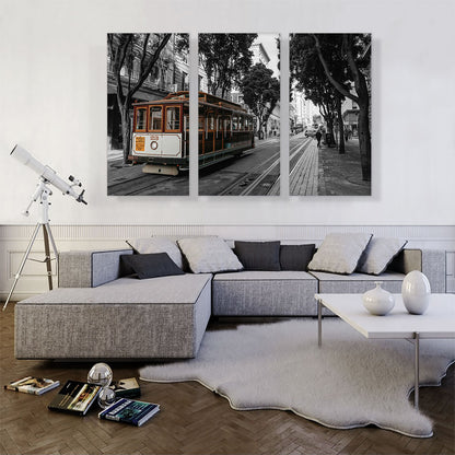 San Francisco Trolley In Avenue
