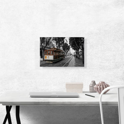 San Francisco Trolley In Avenue