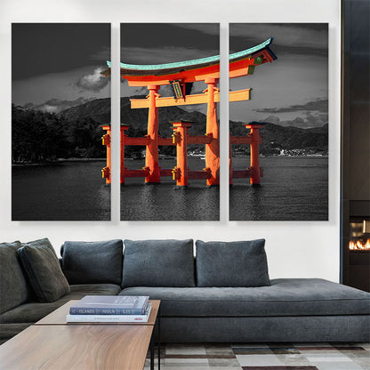 Chinese Shrine In The Water