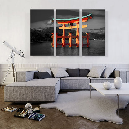 Chinese Shrine In The Water