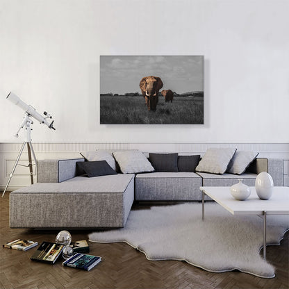 Elephant In African Savannah