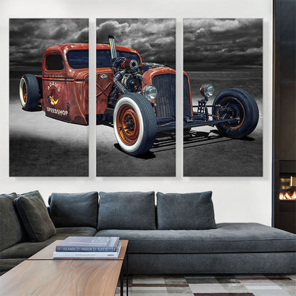 Hot Rod American Vintage Car