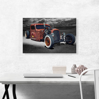 Hot Rod American Vintage Car