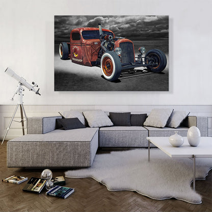 Hot Rod American Vintage Car